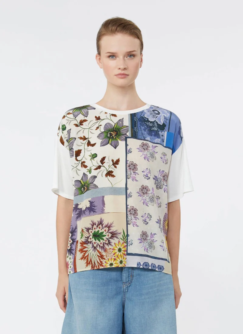 Pampas Cotton Silk T-Shirt - Image 3