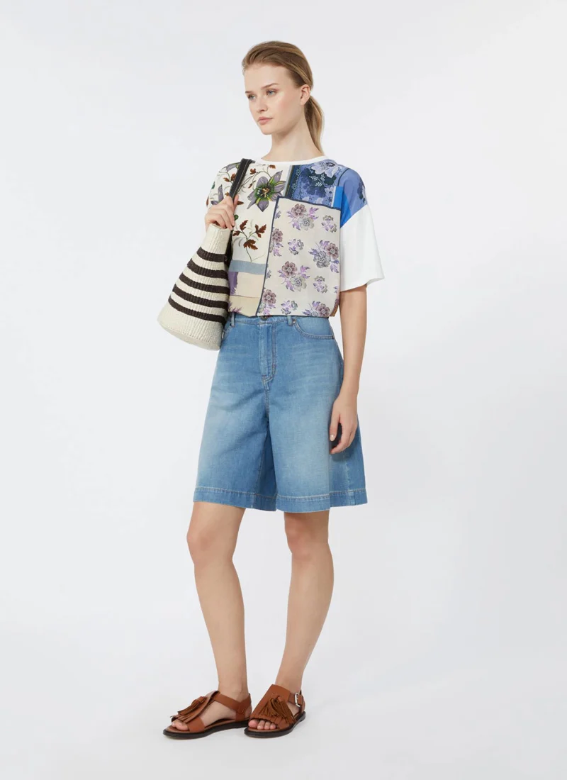 Pampas Cotton Silk T-Shirt - Image 4