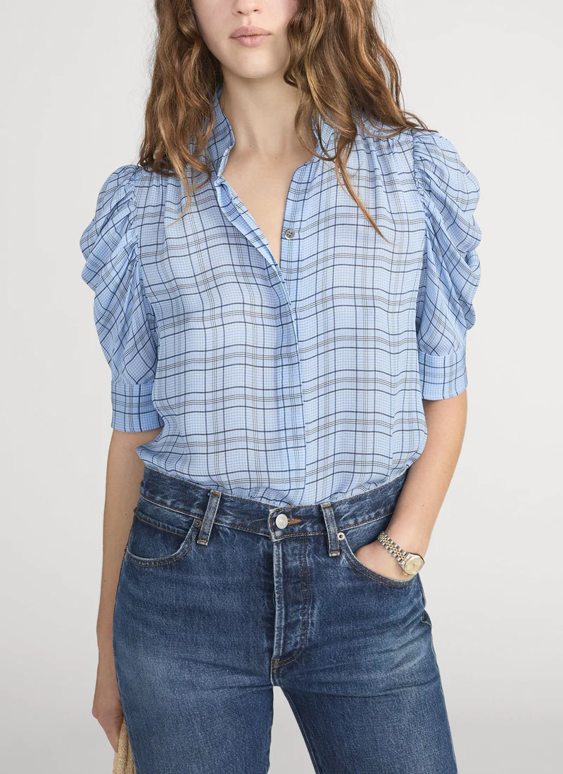 The Plaid Gillian Top