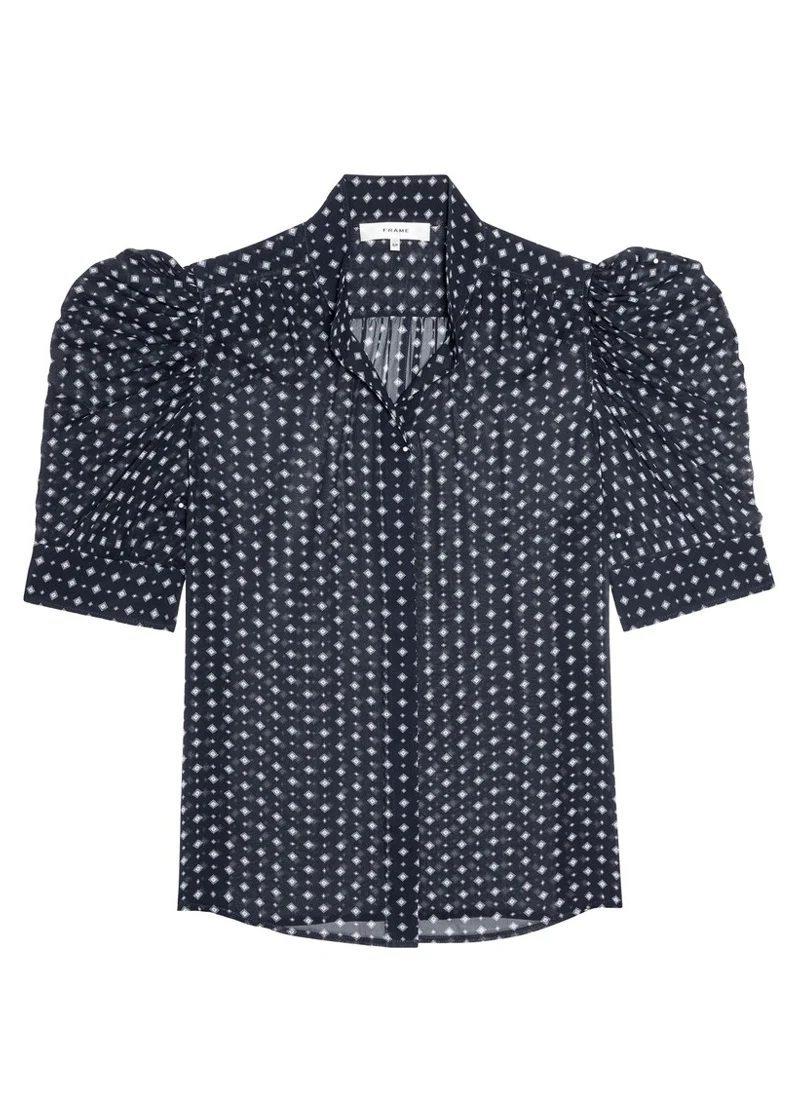 The Tie Print Gillian Top - Image 3