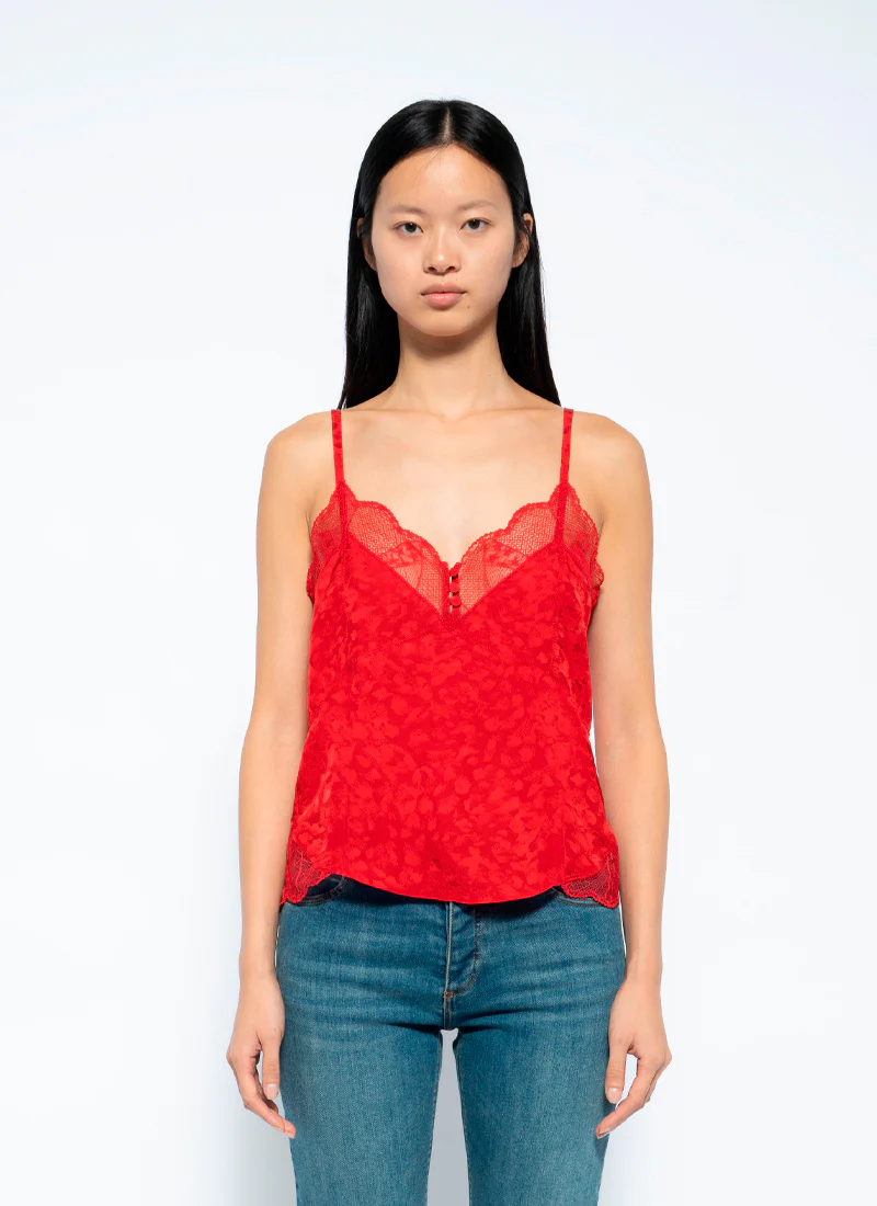 Cyoko Jacquard Leo Cami