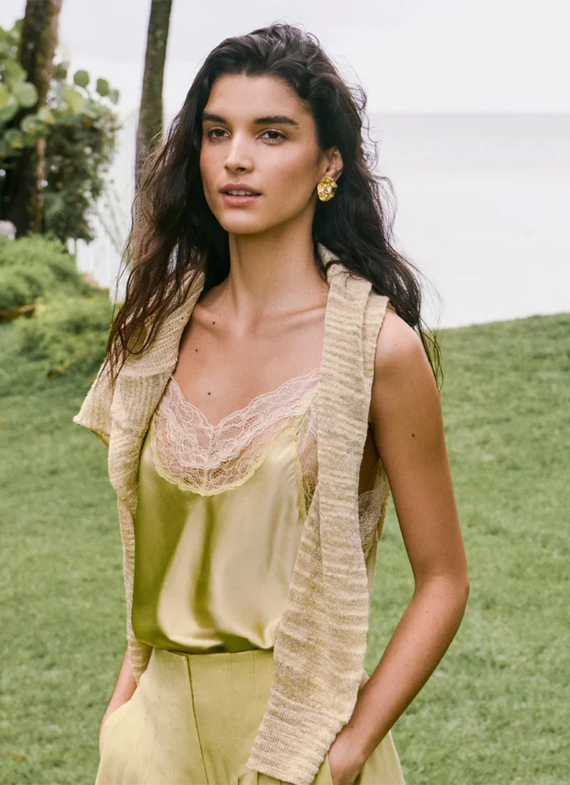 Johanan Stretch-Silk Camisole - Image 2