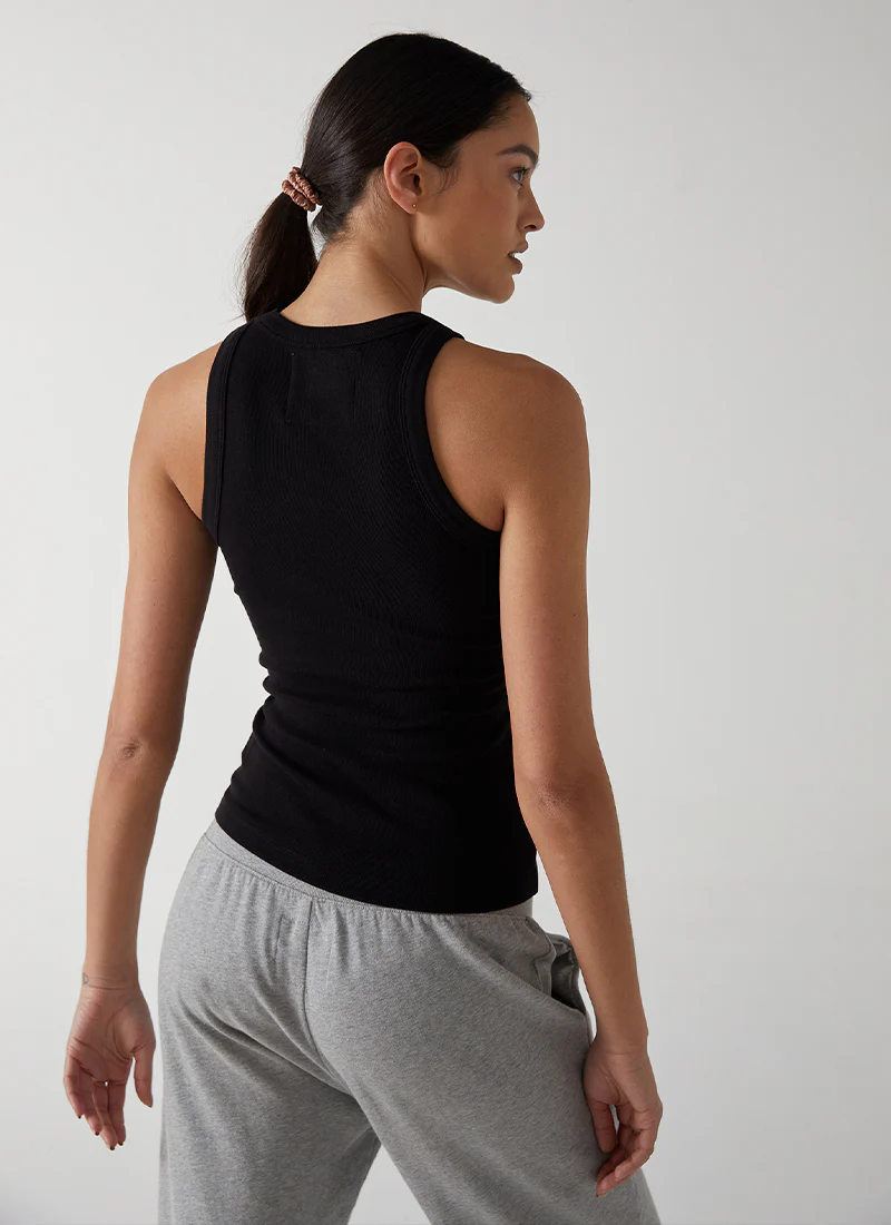 Cruz Rib Tank Top - Image 4