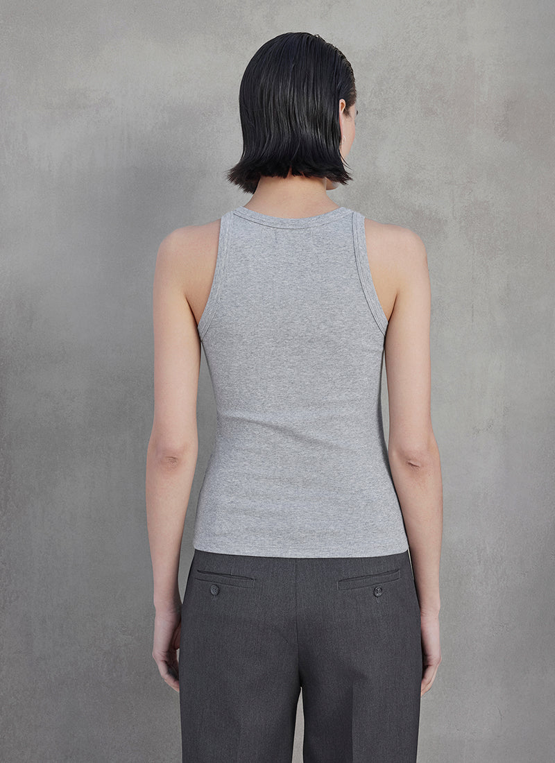 Cruz Rib Tank Top - Image 2