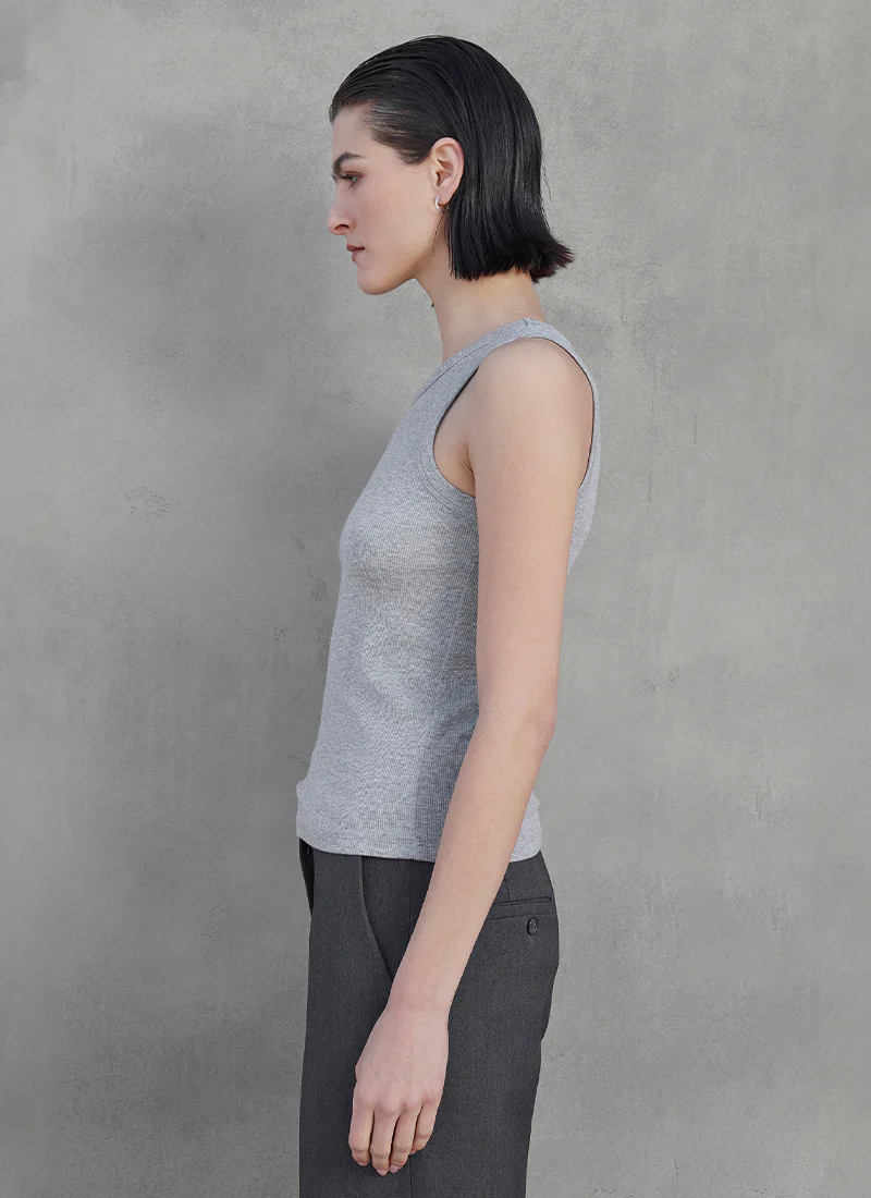 Cruz Rib Tank Top - Image 3