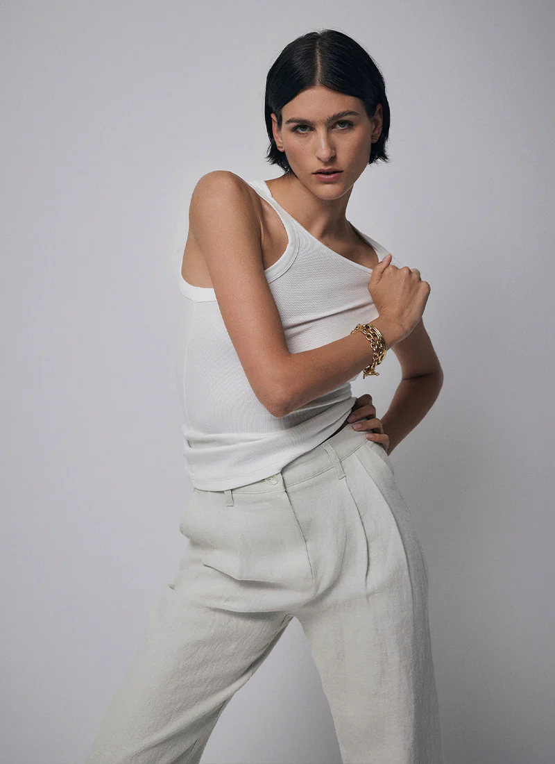 Cruz Rib Tank Top - Image 5