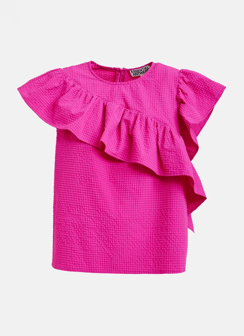 Oojoo Ruffle Top - Image 6