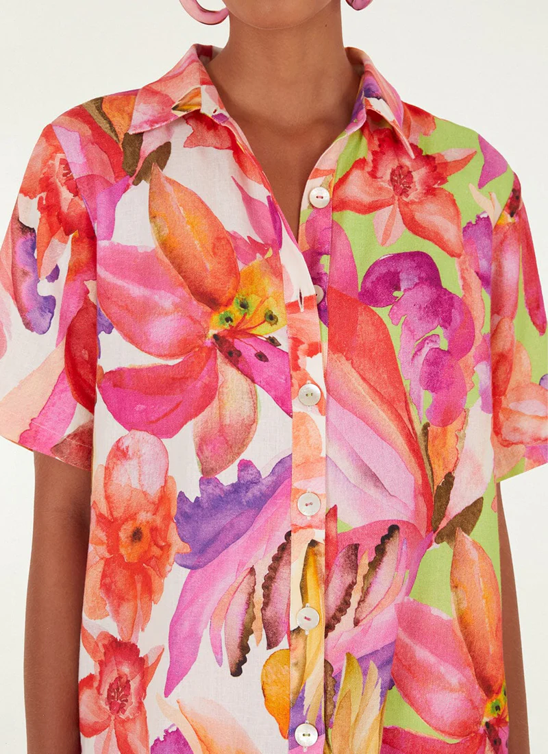 Artsy Flora Shirt - Image 3