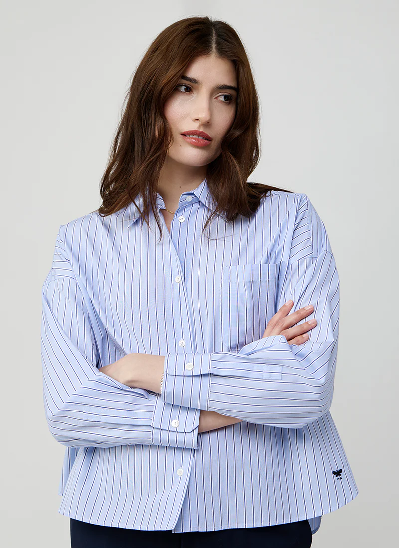 Aureo Poplin Button Up Shirt - Image 3