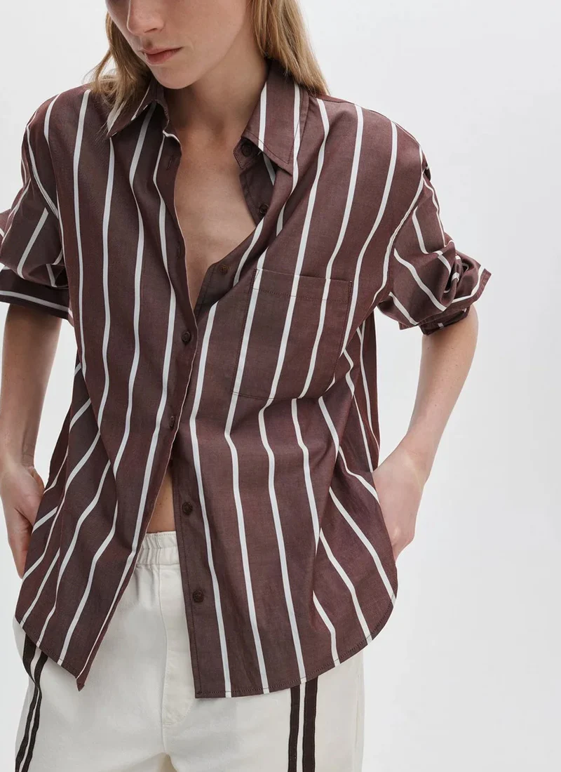 Connie Stripe Shirt - Image 3