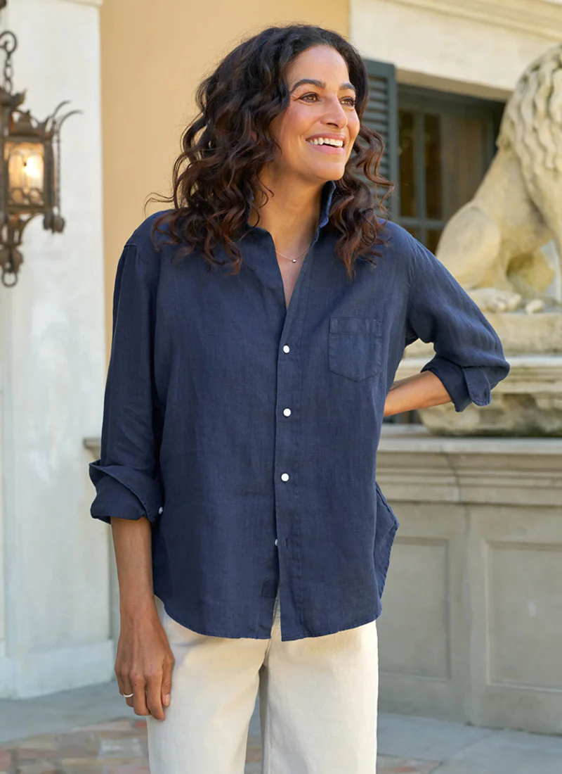 Eileen Button Up Linen Shirt