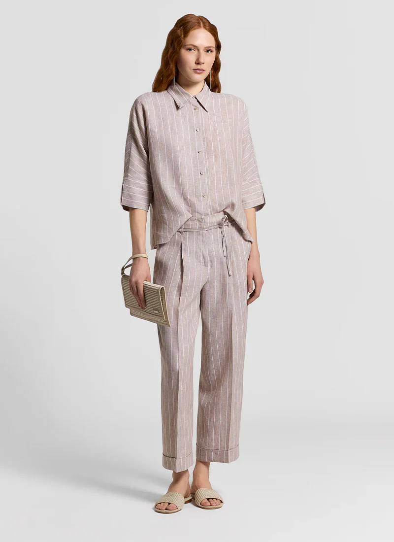 Linen Striped Pant - Image 5