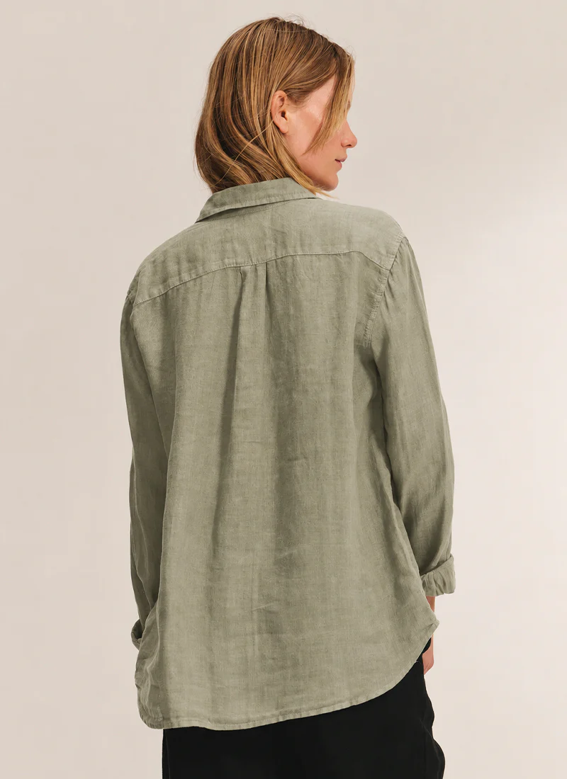 Mulholland Woven Linen Top - Image 3