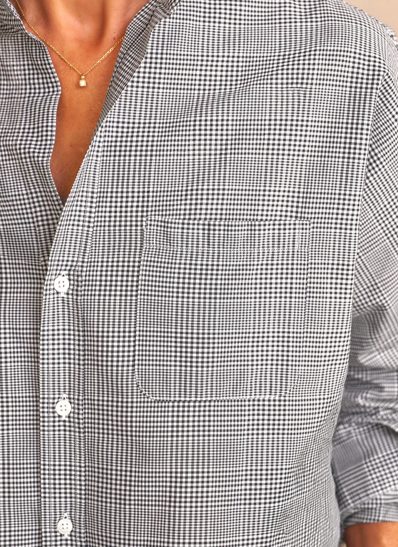 Oona Continuous Sleeve Button Up Shirt - Image 4