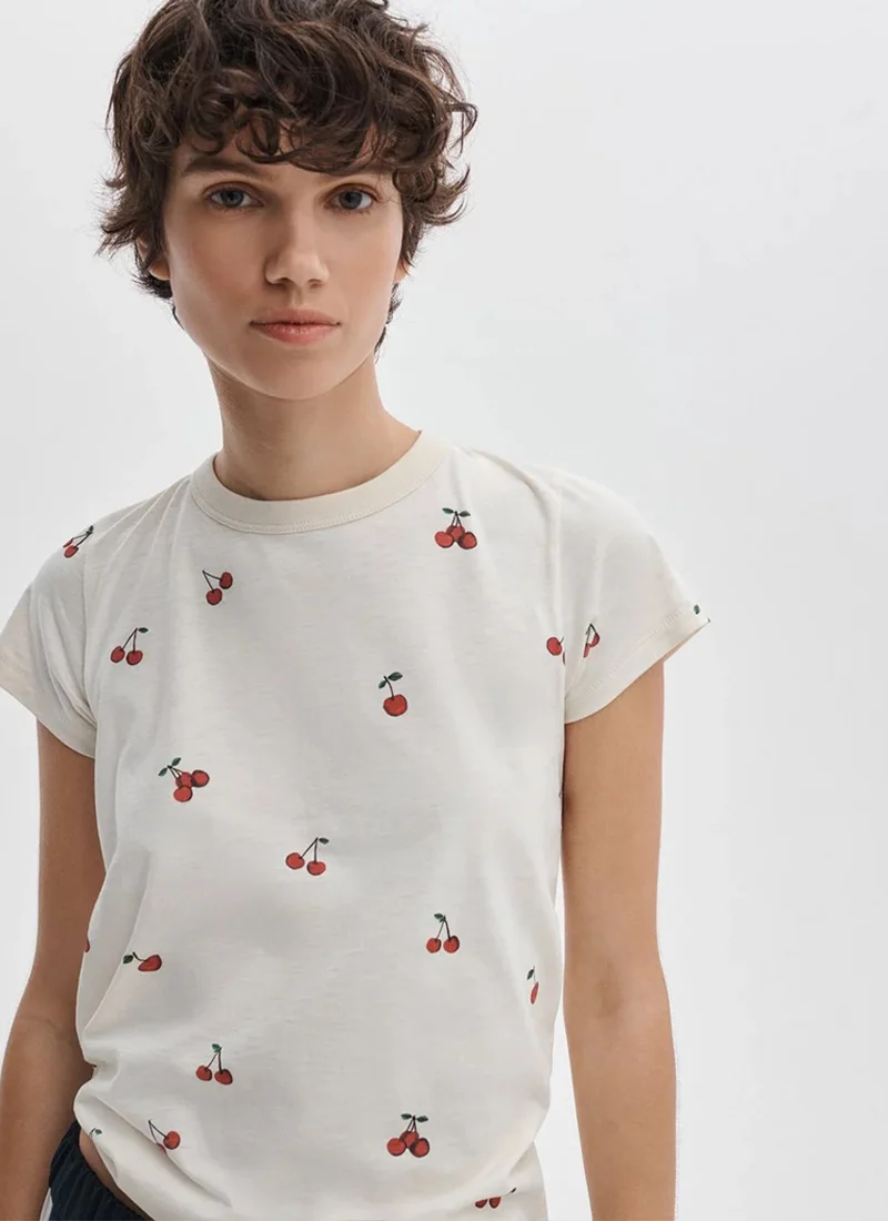 Cherry Graphic Tee - Image 3