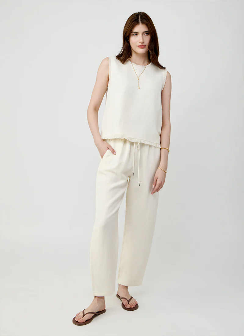 Pascal Jogger Pant Milk - Image 4