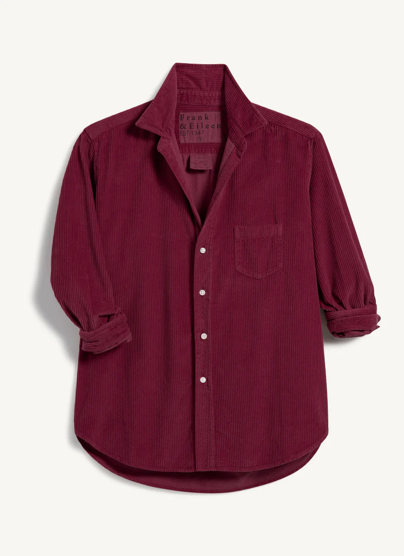 Eileen Corduroy Relaxed Button Up Shirt - Image 6