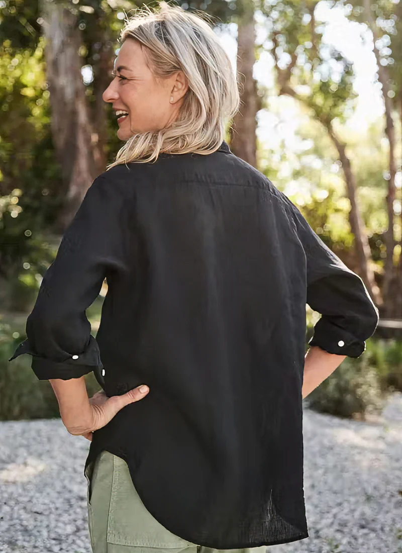 Eileen Relaxed Button-up Shirt - Image 2