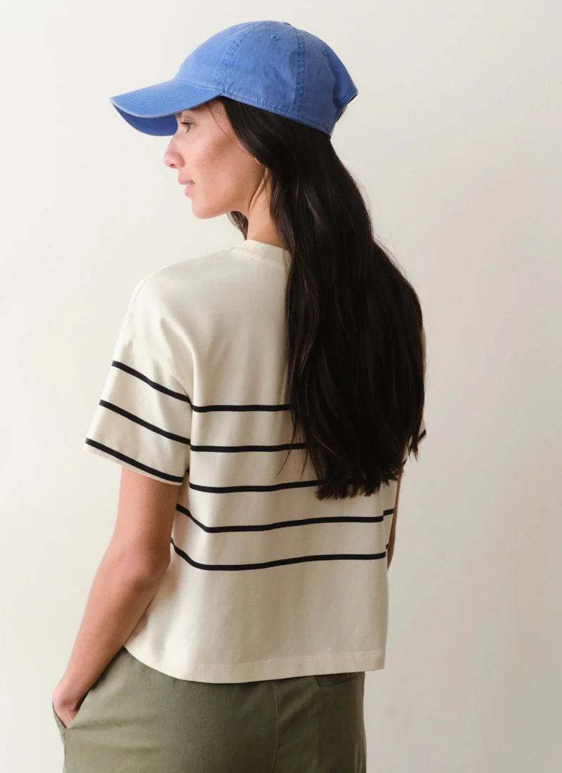 Luxe Sueded Crew Tee - Image 2