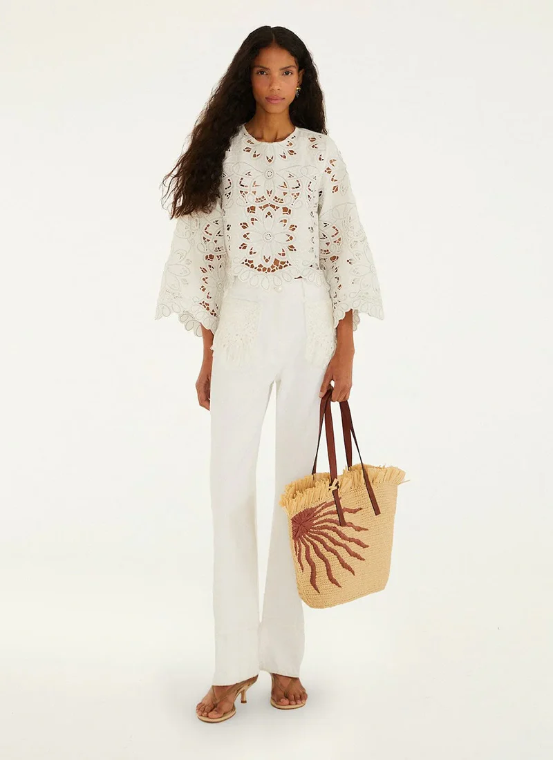 Flowers Richelieu Blouse - Image 5