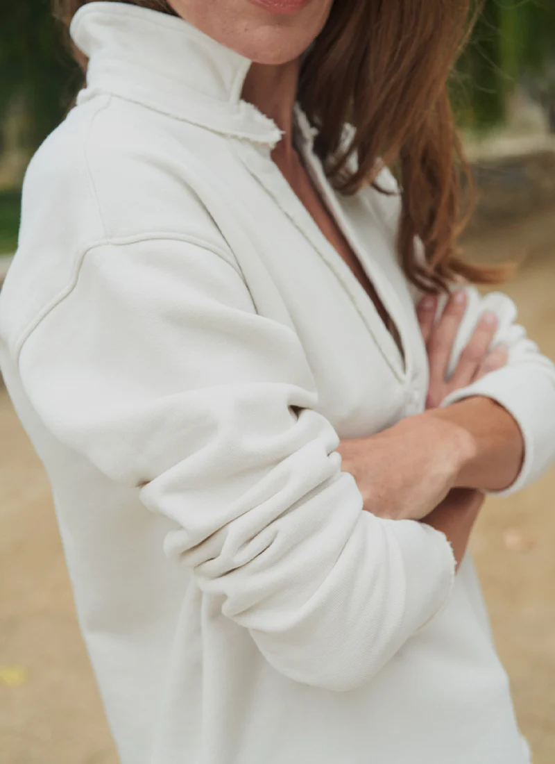 Patrick Triple-Fleece Popover Henley - Image 3