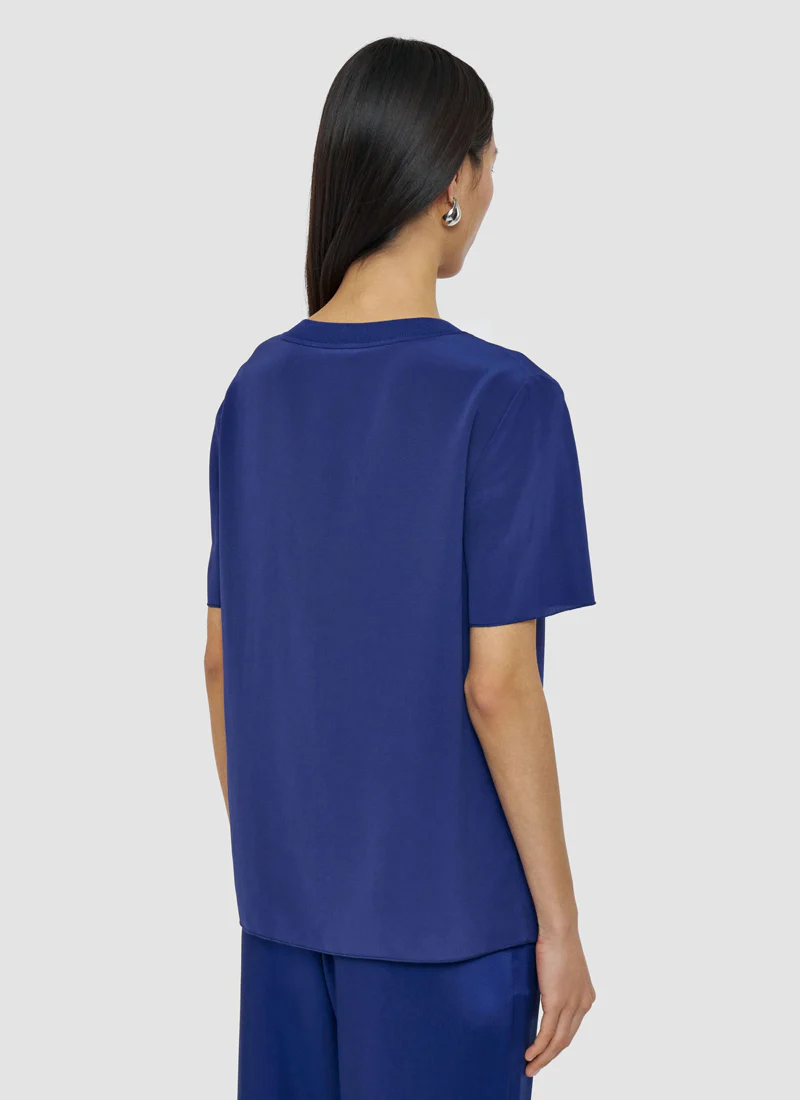 Rubin Crepe de Soie Silk Blouse - Image 2