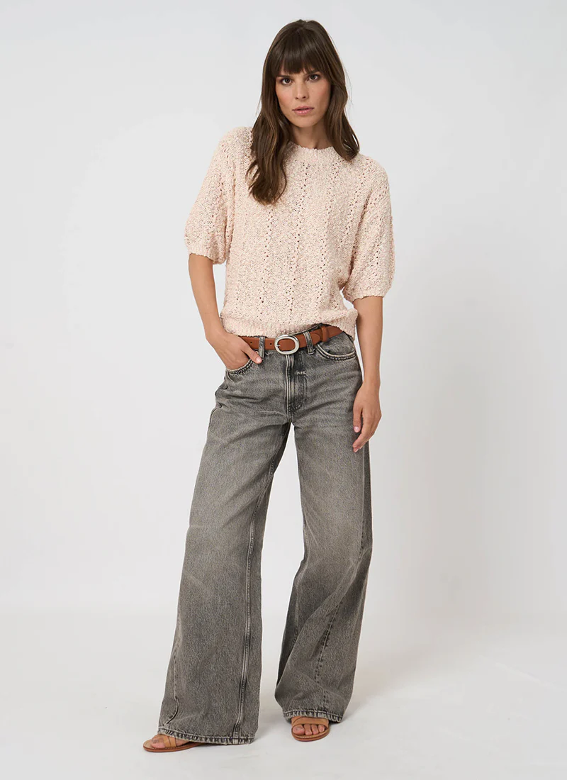 Textured Italian Cotton-Blend Sweater - Image 5