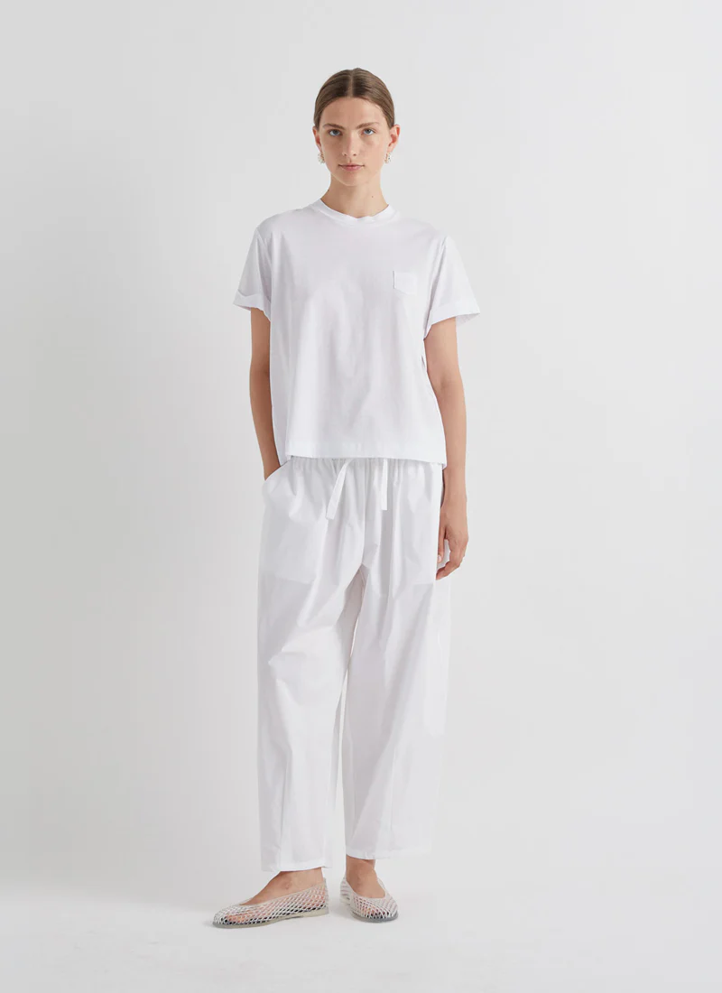 Short Sleeve Boxy Cropped T-Shirt - Image 4
