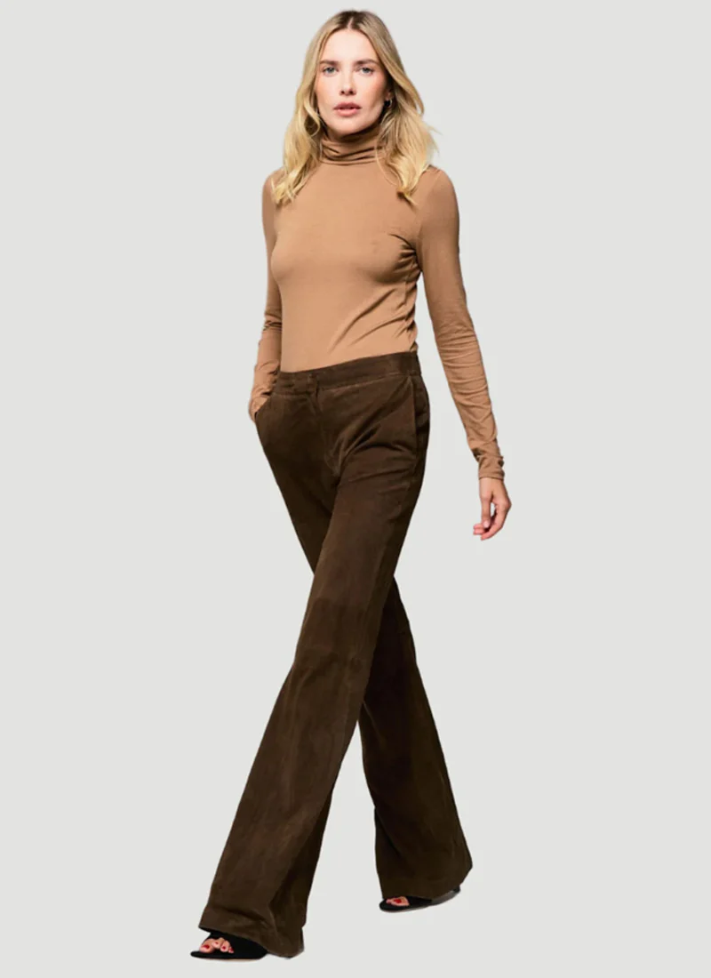 Soft Touch Long Sleeve Turtleneck Tee - Image 4