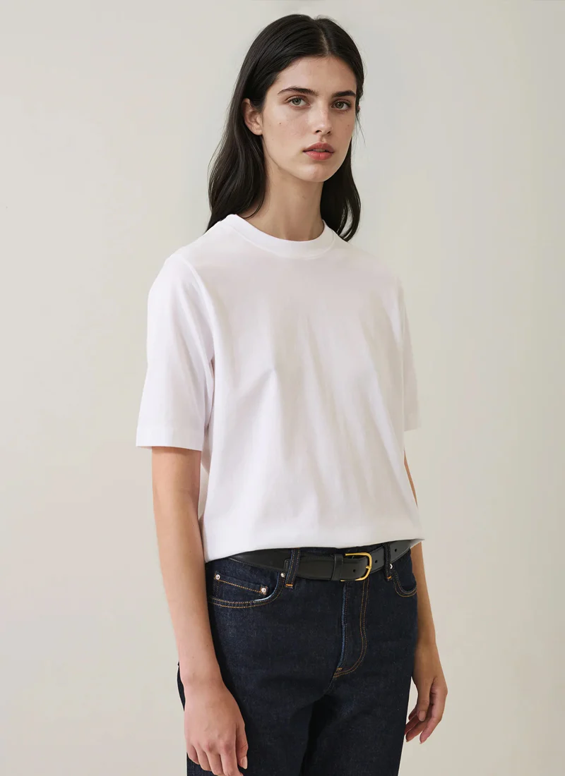 Organic Pima Cotton Relaxed T-Shirt - Image 3