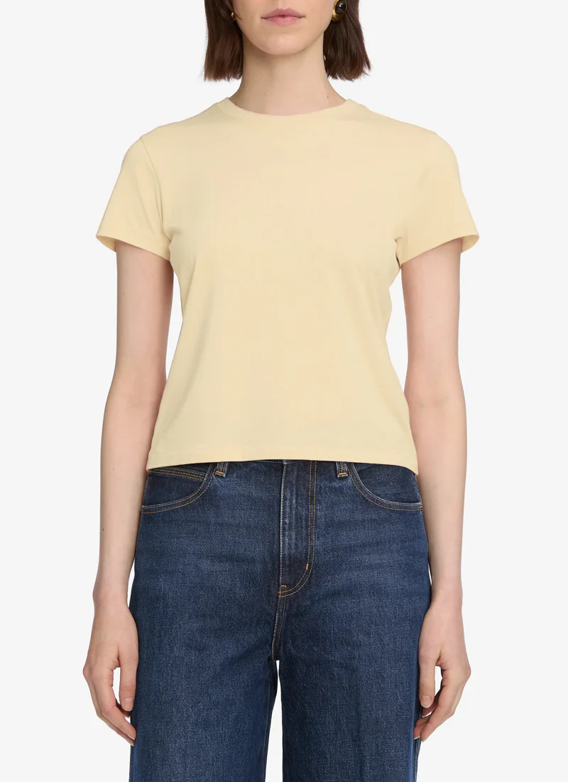 The Baby Tee Yellow