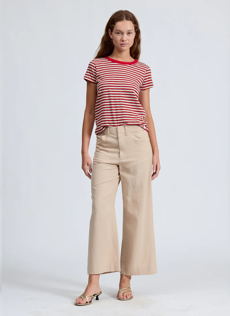 The Slub Striped Tee - Image 3