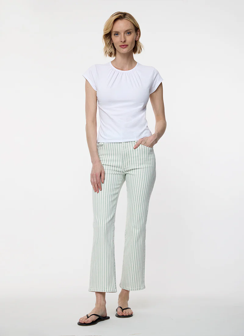 The Reboot Wide Leg Crop Jeans - Image 5